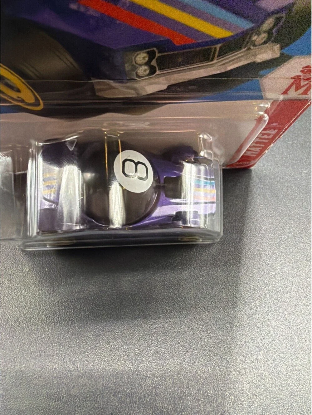 Hot Wheels 2025 Decidedly Go Magic 8 Ball Purple Experimotors 70/250 New NRFP